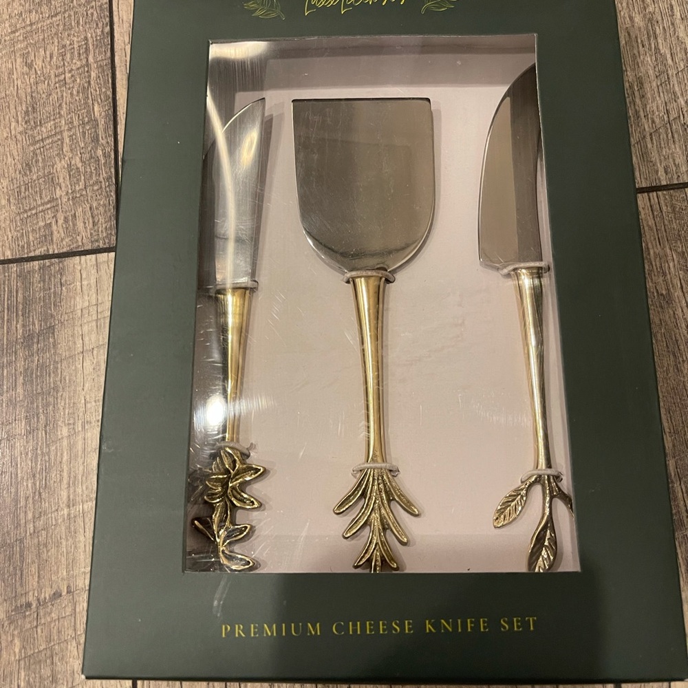 Premium Handcrafted Cheese Knife Set - Picture 3 of 11